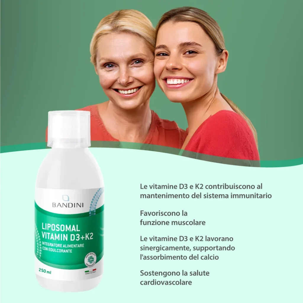 Vitamina D3+K2 Liposomiale