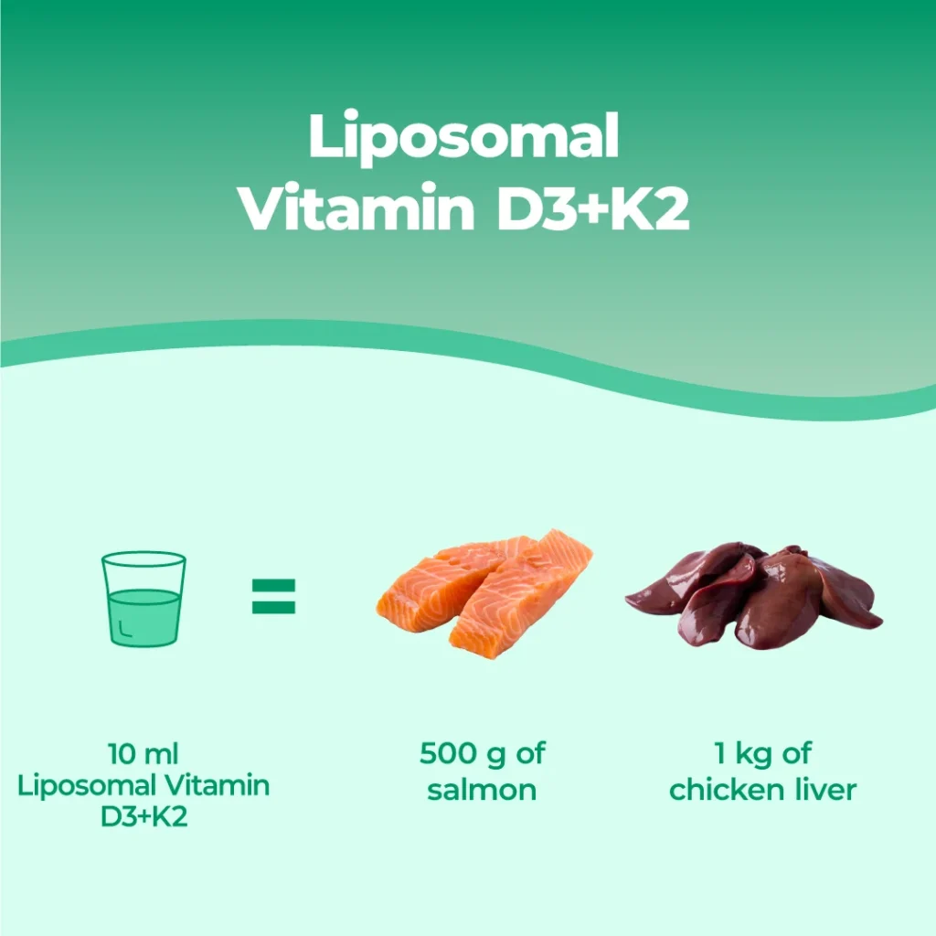 Vitamina D3+K2 Liposomiale